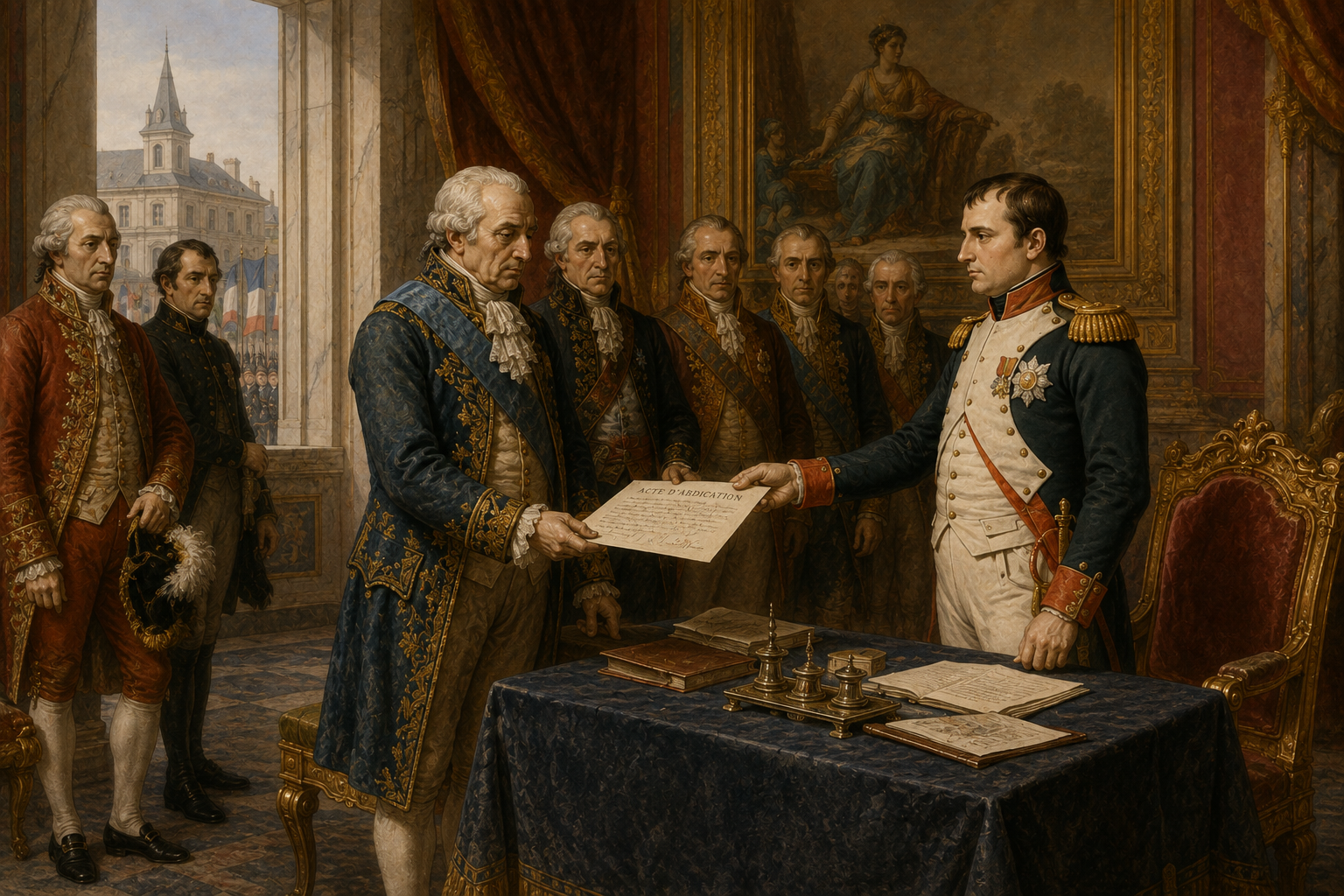 Representación de las abdicaciones de Bayona