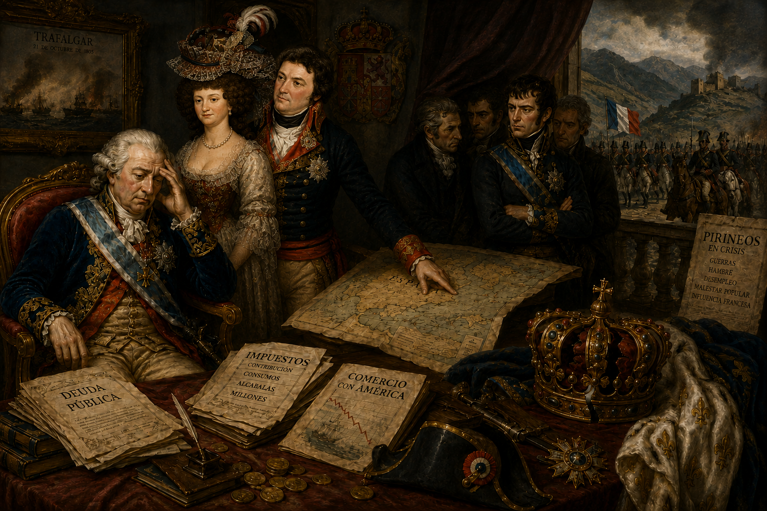 Ocupación militar francesa y crisis de la monarquía española