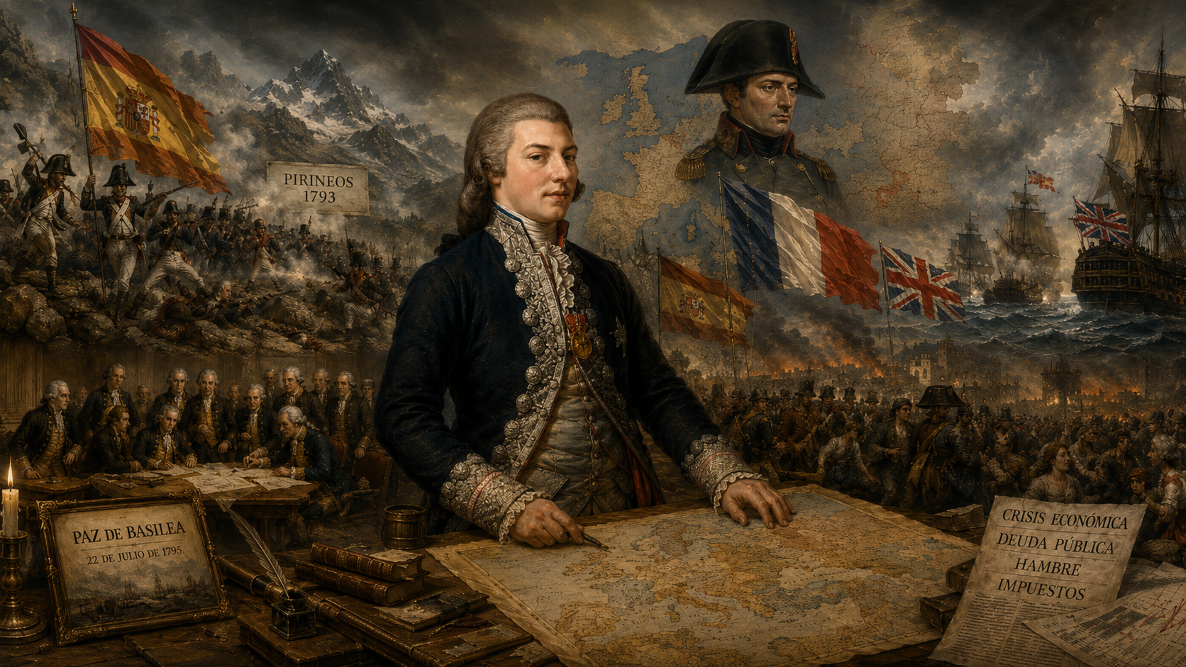 Guerras europeas durante el reinado de Carlos IV