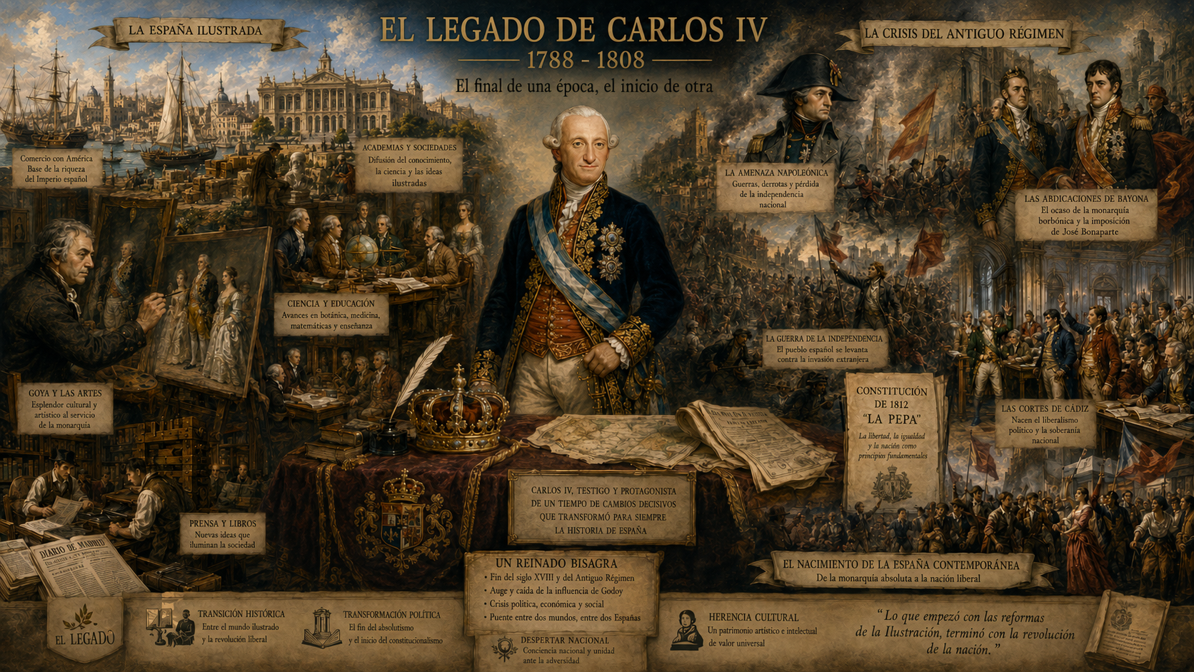 Legado histórico del reinado de Carlos IV