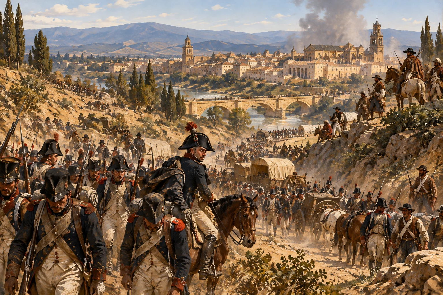 Campaña de Andalucía previa a la batalla de Bailén en 1808