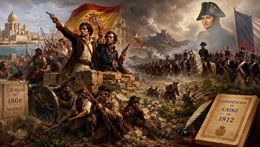 Escena de la Guerra de la Independencia española