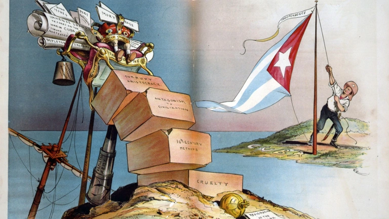 Representación naval de la guerra hispano-estadounidense de 1898
