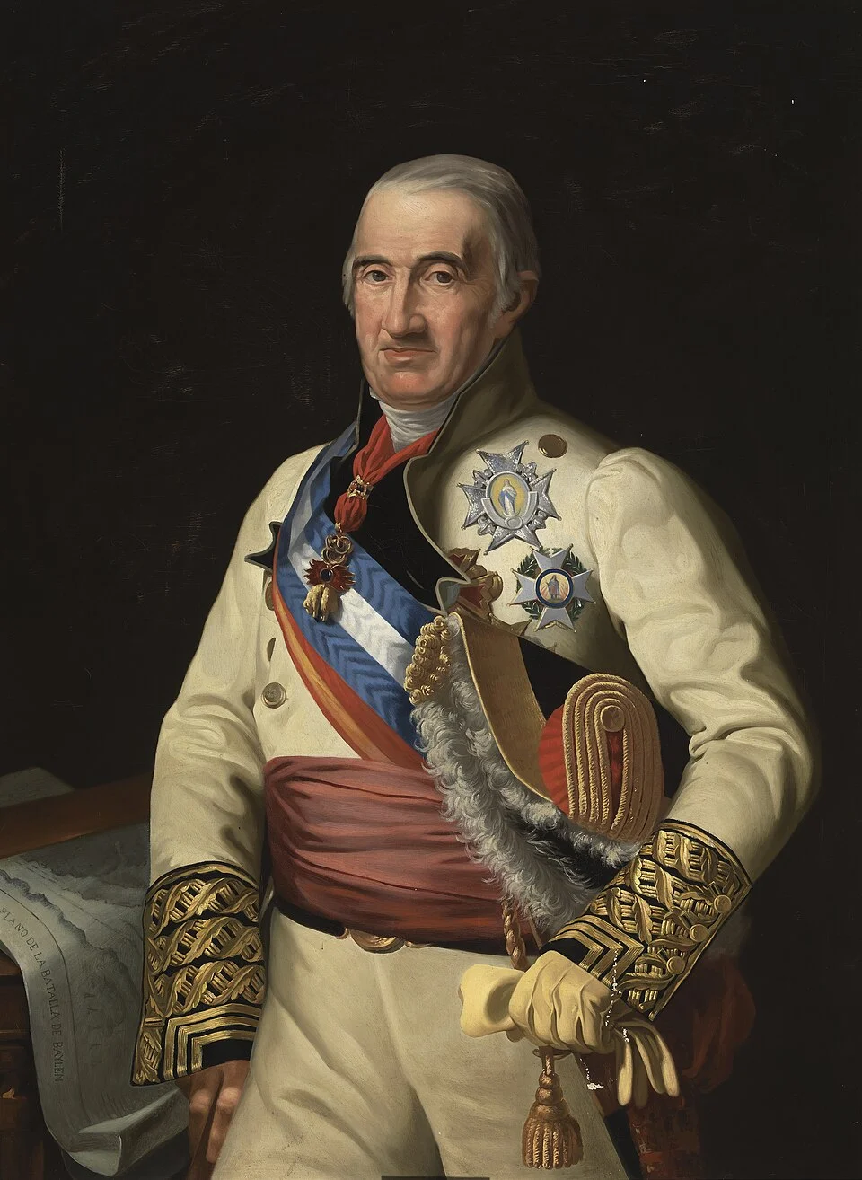 Retrato de Francisco Javier Castaños, general en jefe del Ejército de Andalucía
