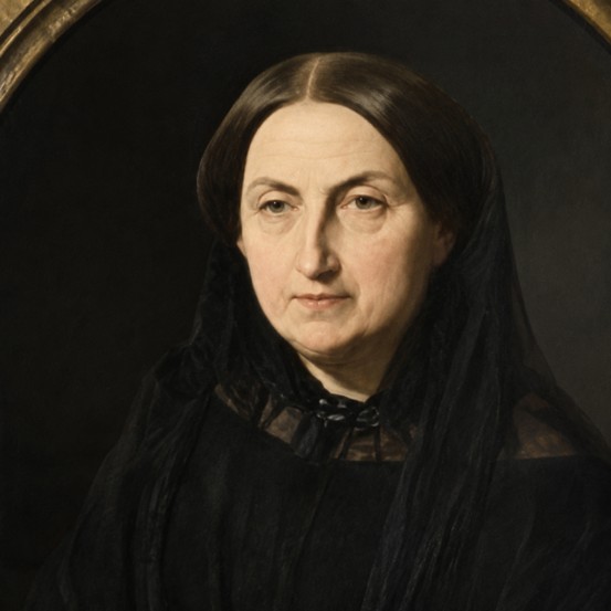 Retrato de Fernán Caballero (Cecilia Böhl de Faber