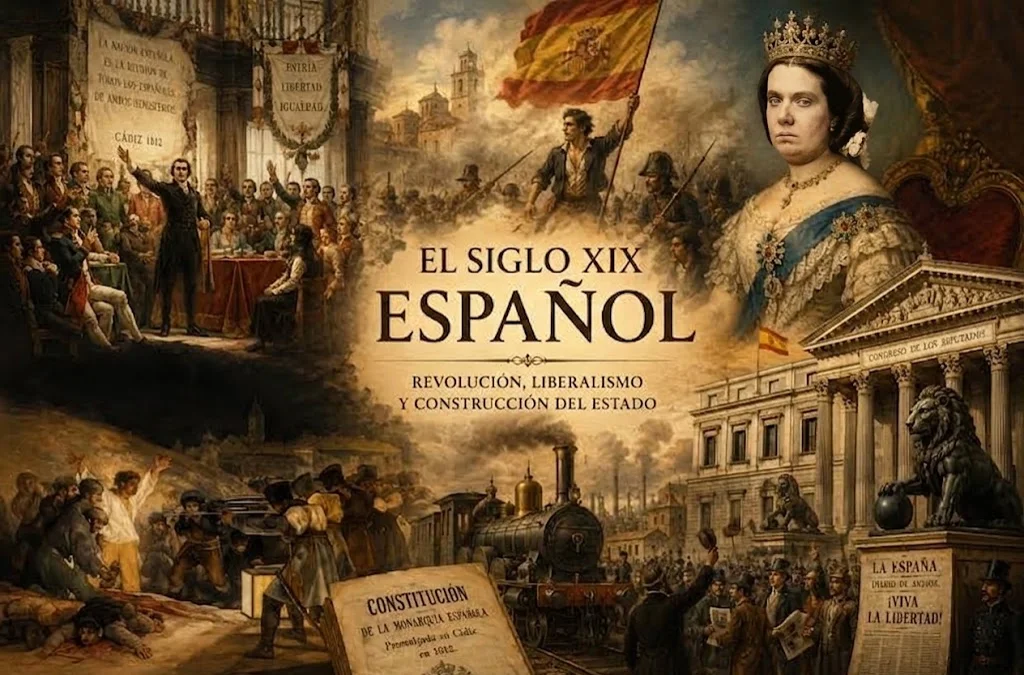 Panorama histórico de la transformación de España entre 1788 y 1902