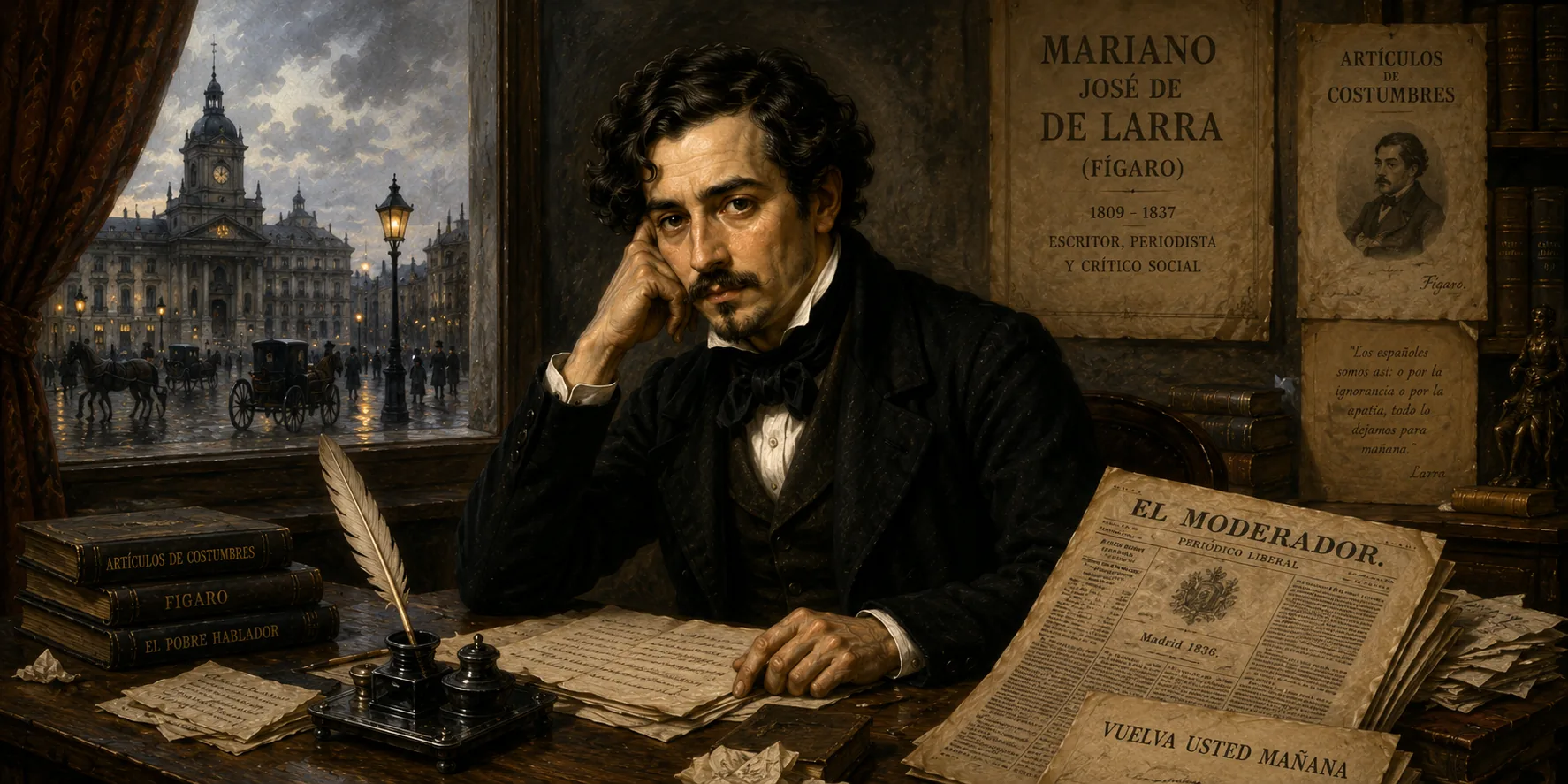 Retrato de Mariano José de Larra