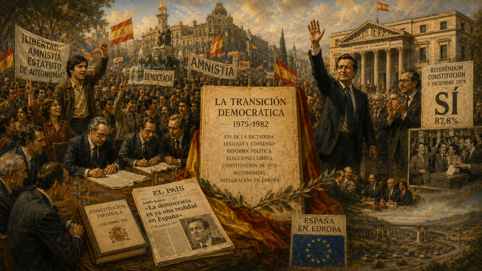 La Transición democrática